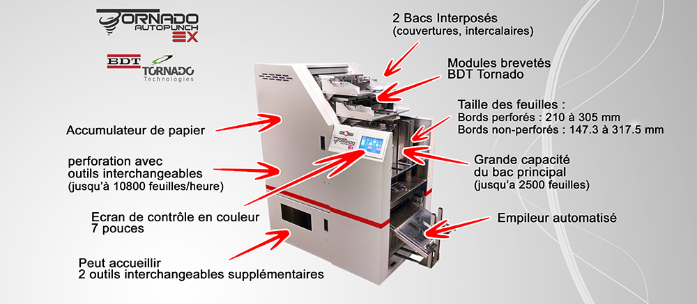 tornado autopunch ex avec module BDT breveté