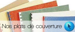 Plats de couverture pour reliure