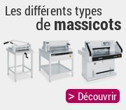 Les différents types de massicots