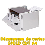 découpeuse de cartes de visite SPEED CUT A4