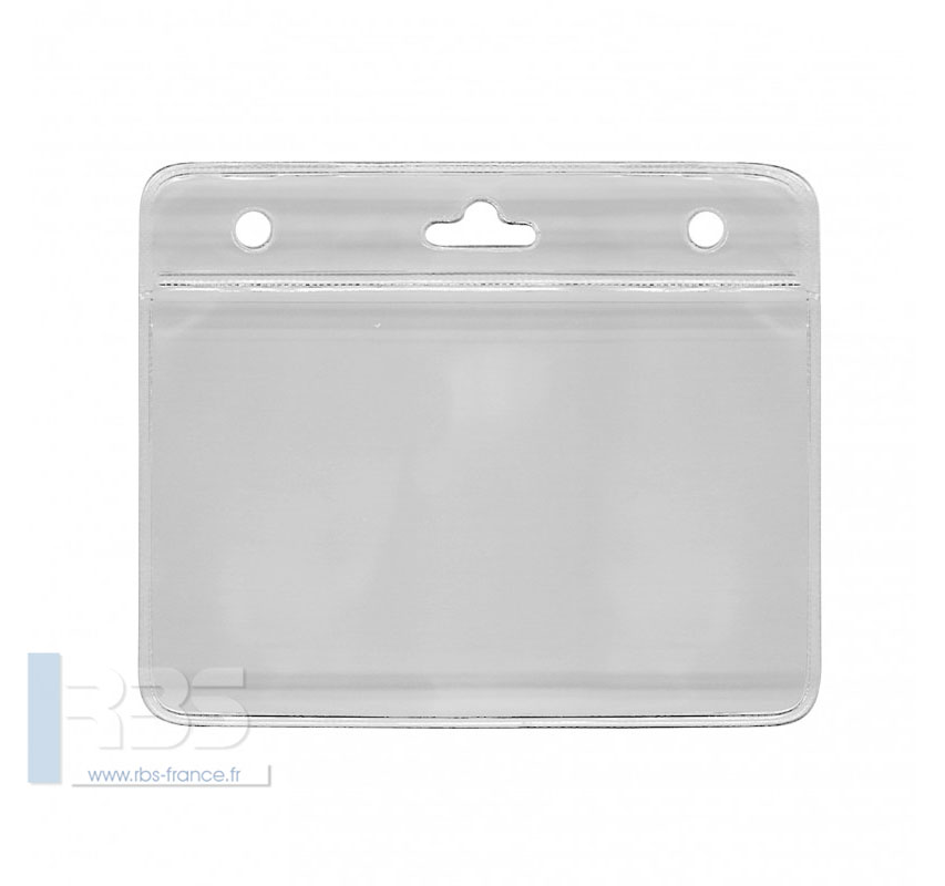 Le porte badge transparent