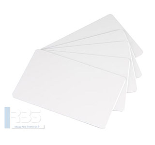 Cartes PETF blanches 0.76 mm