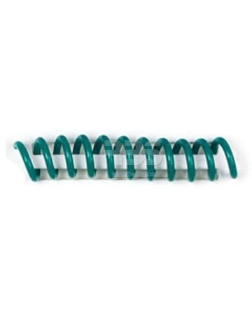 Spirale coil plastique pas 4:1 format A4 CREATIVE - Coloris : Vert Emeraude
