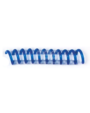 Spirale coil plastique pas 4:1 format A4 CREATIVE - Coloris : Bleu Translucide