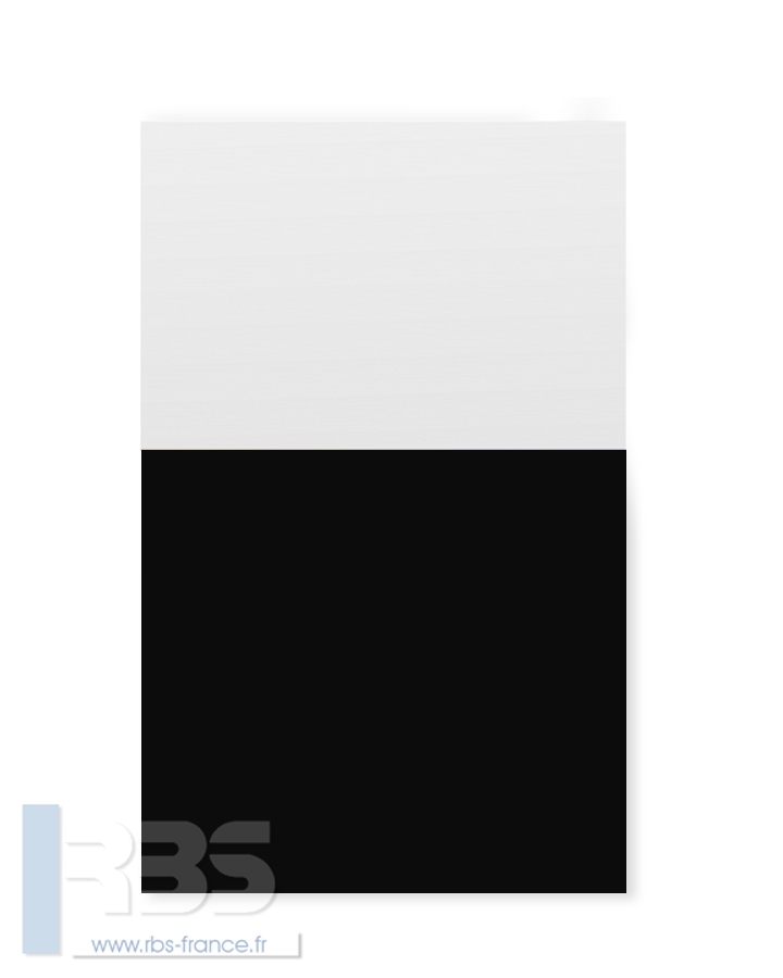 Chemises à oeillets pour agrafage Standing 240g - Coloris : Noir