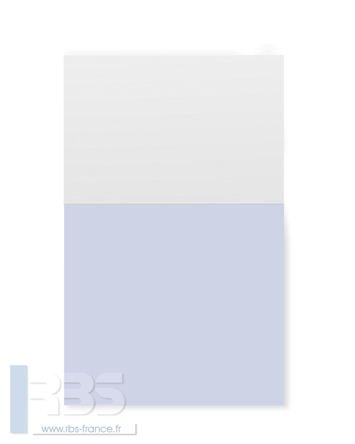 Chemises à oeillets pour agrafage Standing 240g - Coloris : Bleuet
