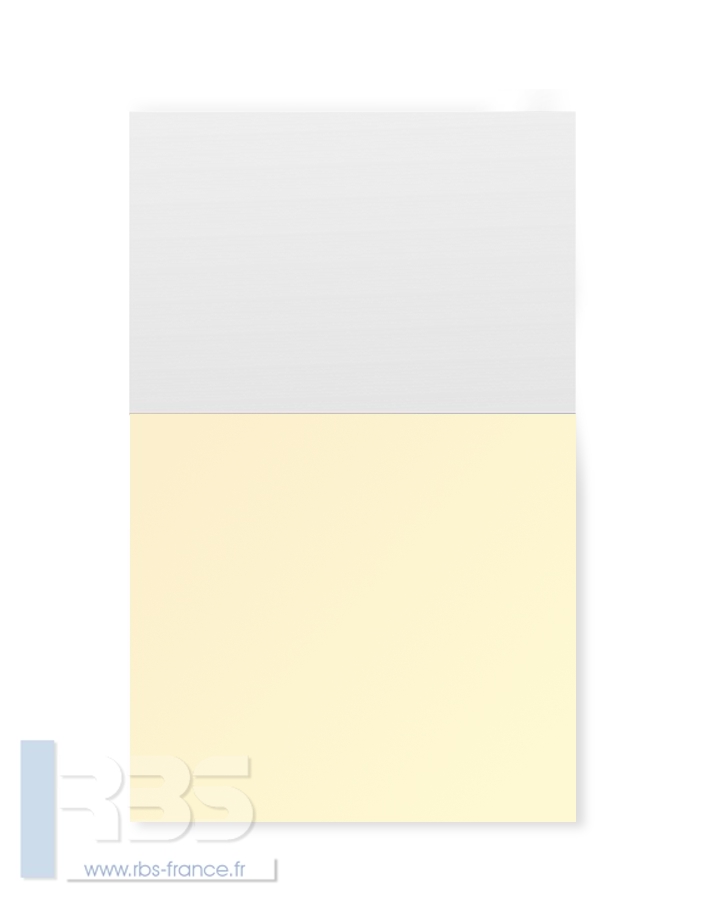 Chemises à oeillets pour agrafage Standing 240g - Coloris : Paille