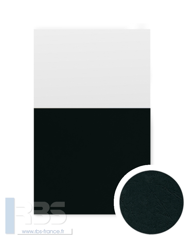 Couverture d'emboîtage Grain cuir 260g - Coloris : Noir
