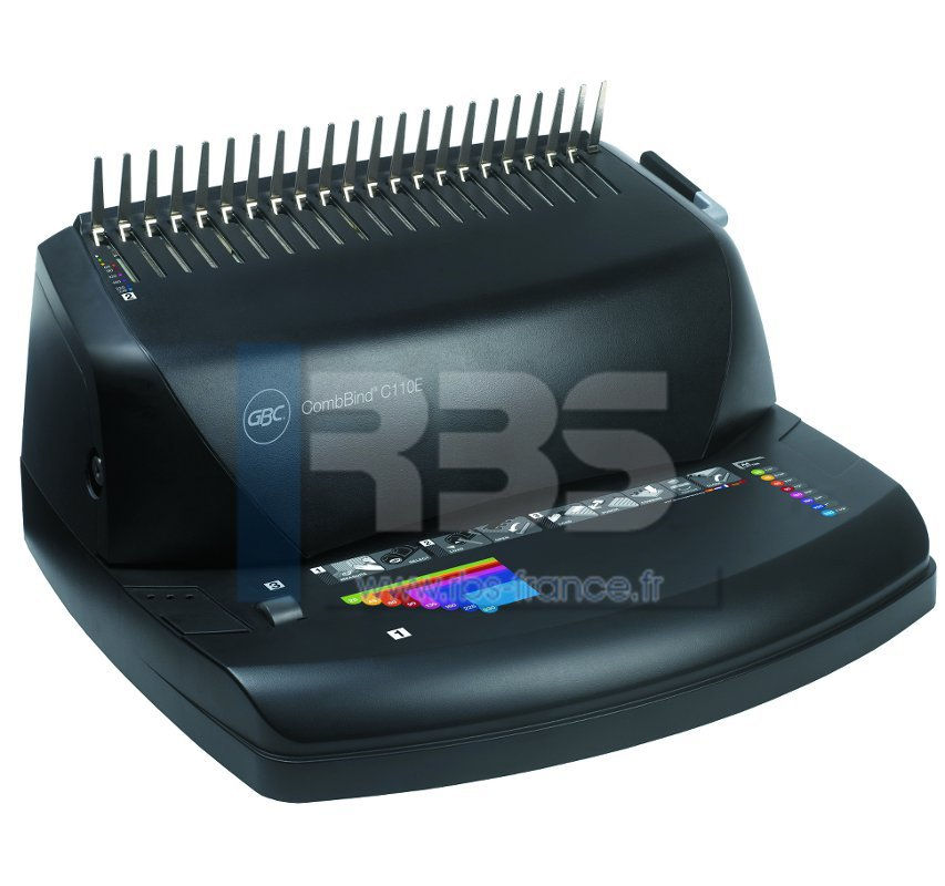 CombBind C110E Relieuse anneau plastique électrique Appareil de