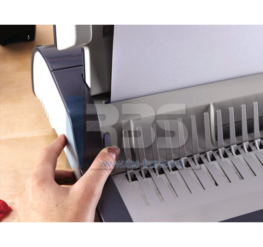 Perforelieur Électrique Fellowes Galaxy-E 500 - Reliure Anneaux Plastique Jusqu'à 500 Pages