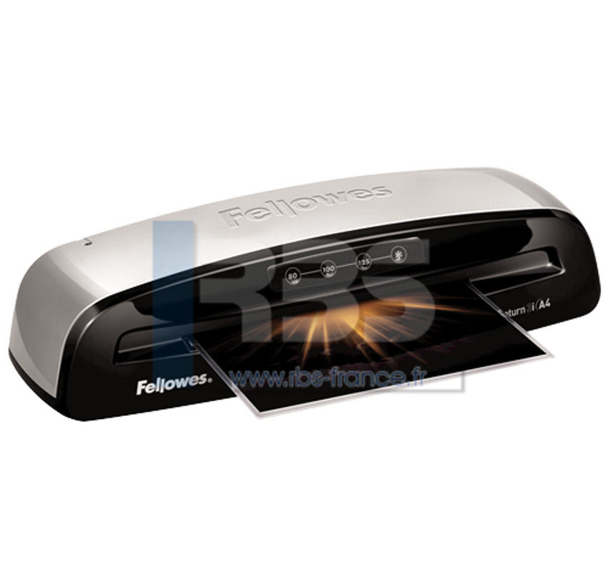 Plastifieuse Fellowes Saturn 3I A4 - Chaud Et Froid, 80-125 Microns, Sans Bourrage