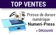 Presse numérique pour dorure Numeri-Press